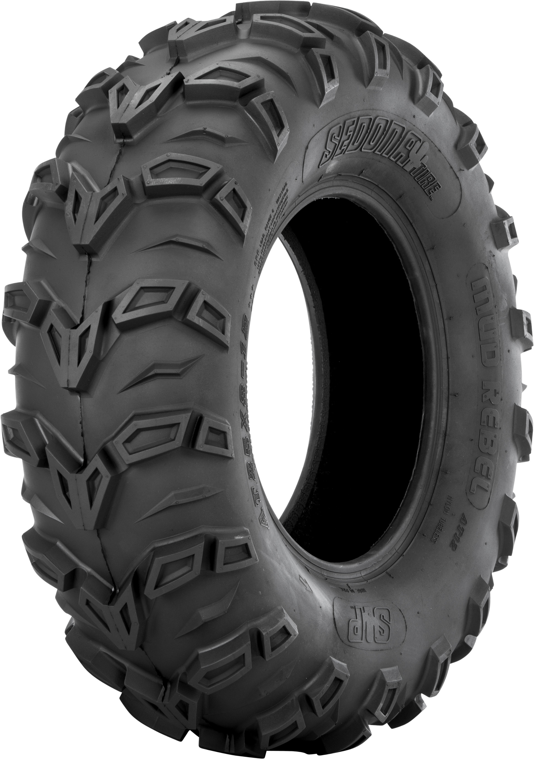 Mud Rebel Rear Tire 24X10-11 6 PLY Bias - Click Image to Close