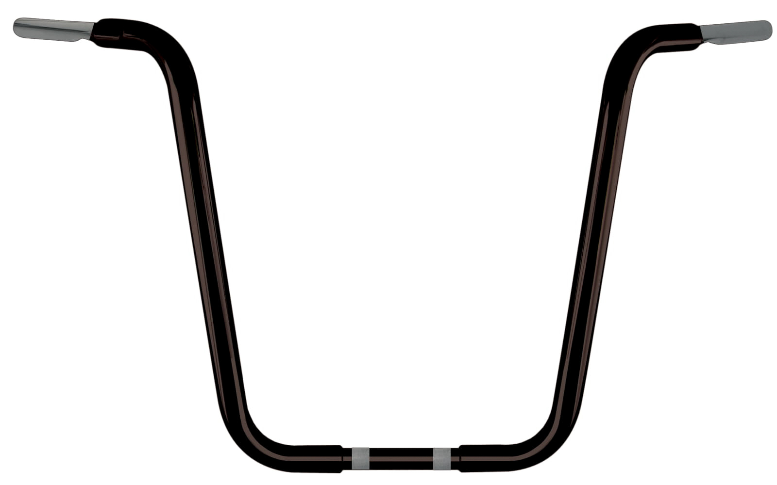 1.25" Physco Chubby Hanger Ape Bar 18" Satin Black - For 74-20 HD Dyna Softail Tour - Click Image to Close