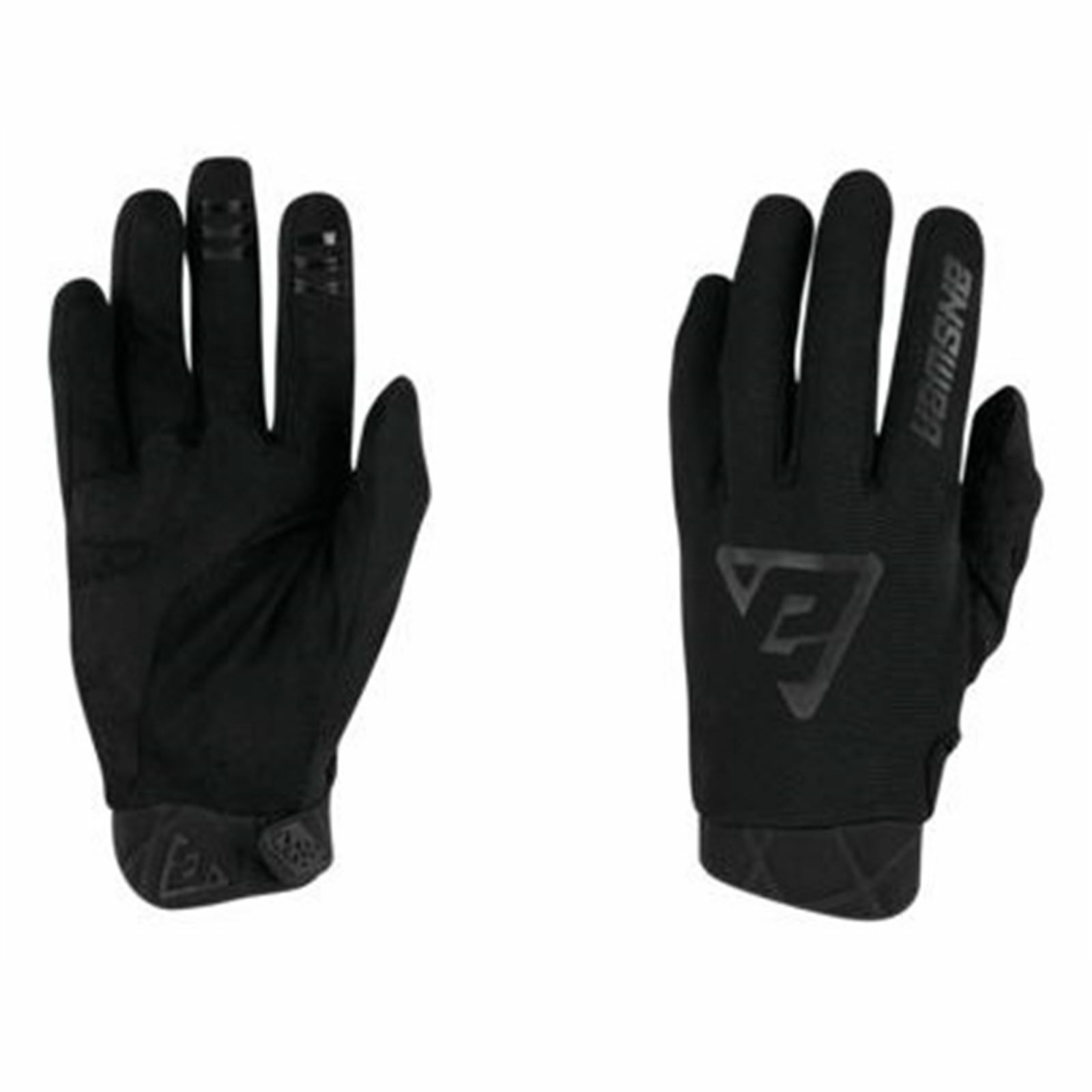 Answer Peak Glove Black/Black Youth - Medium - Click Image to Close