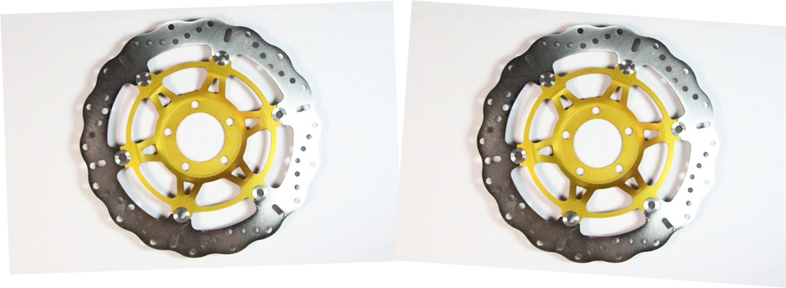 Floating Contour Brake Rotor Front Set - Click Image to Close