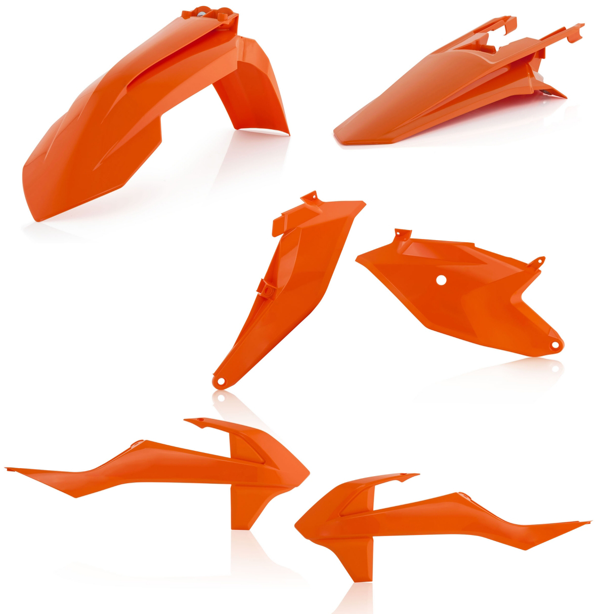 Orange Plastic Kit - Original 16 - For 18-21 KTM 85SX - Click Image to Close