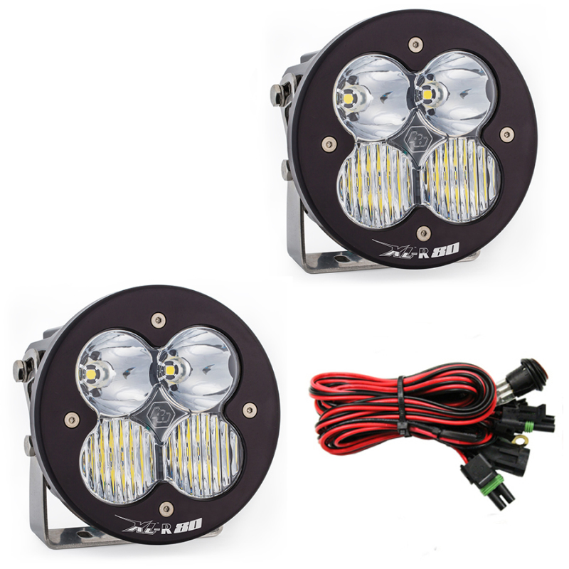 XL R 80 Series Driving Combo Pattern Pair LED Light Pods - Click Image to Close