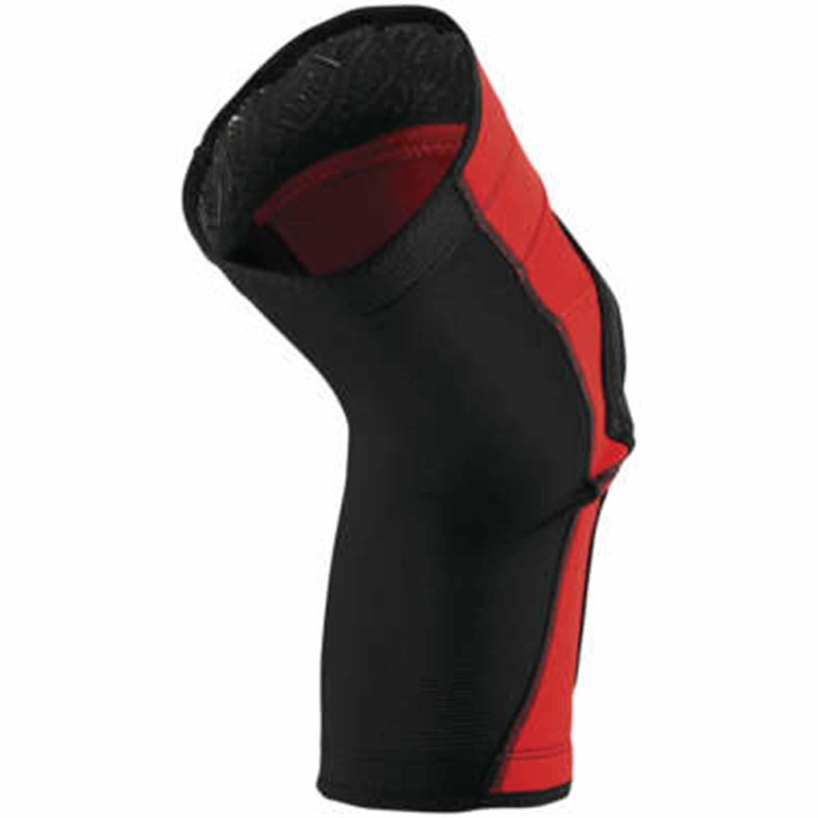 100% Ridecamp Knee Guard Redblk Sm - Click Image to Close