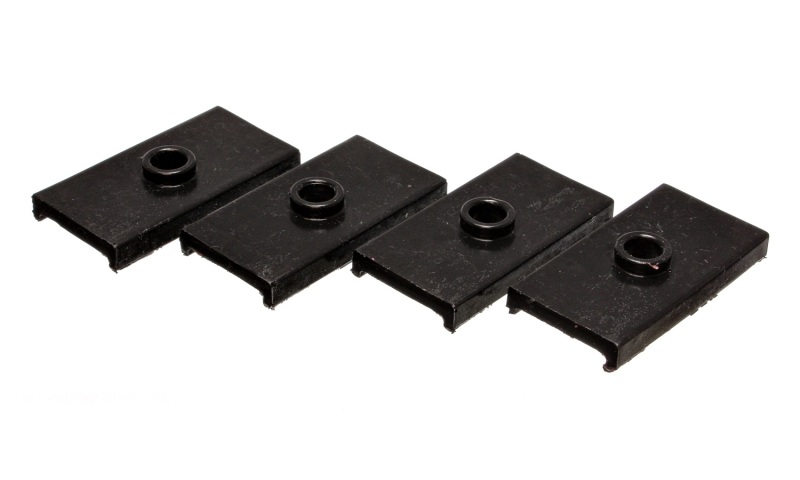 62-80 MG MGB Black Rear Leaf Spring Pad Set - Click Image to Close