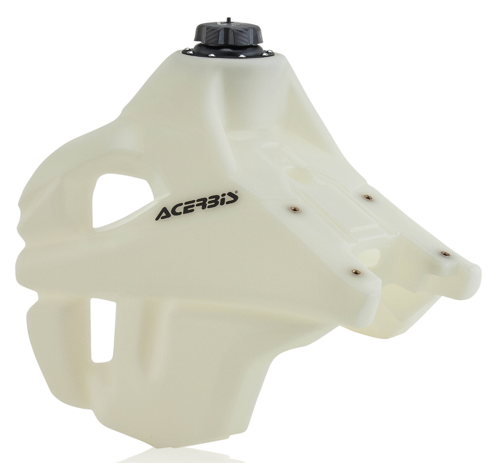 Large Capacity Fuel Tank Natural 4.1 Gal - For 16-19 KTM 250-500 SX/XC F - Click Image to Close