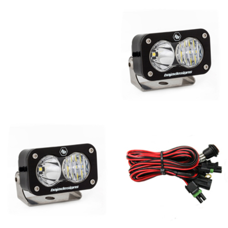 S2 Pro Series LED Light Pods Driving Combo Pattern - Pair - Click Image to Close