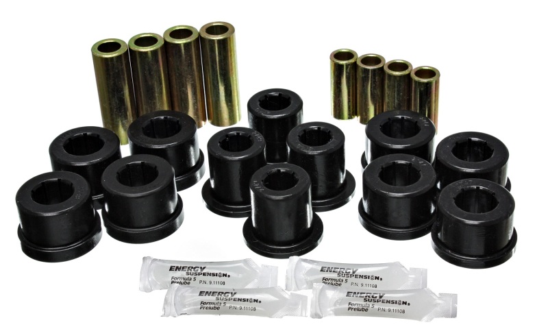 87-92 Toyota Supra Black Front Control Arm Bushing Set - Click Image to Close