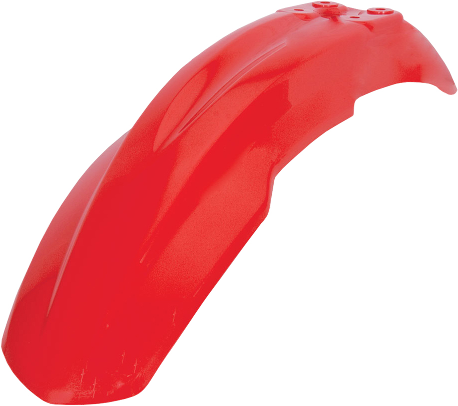 Front Fender - Red - For 07-17 Honda CRF150R /Expert - Click Image to Close