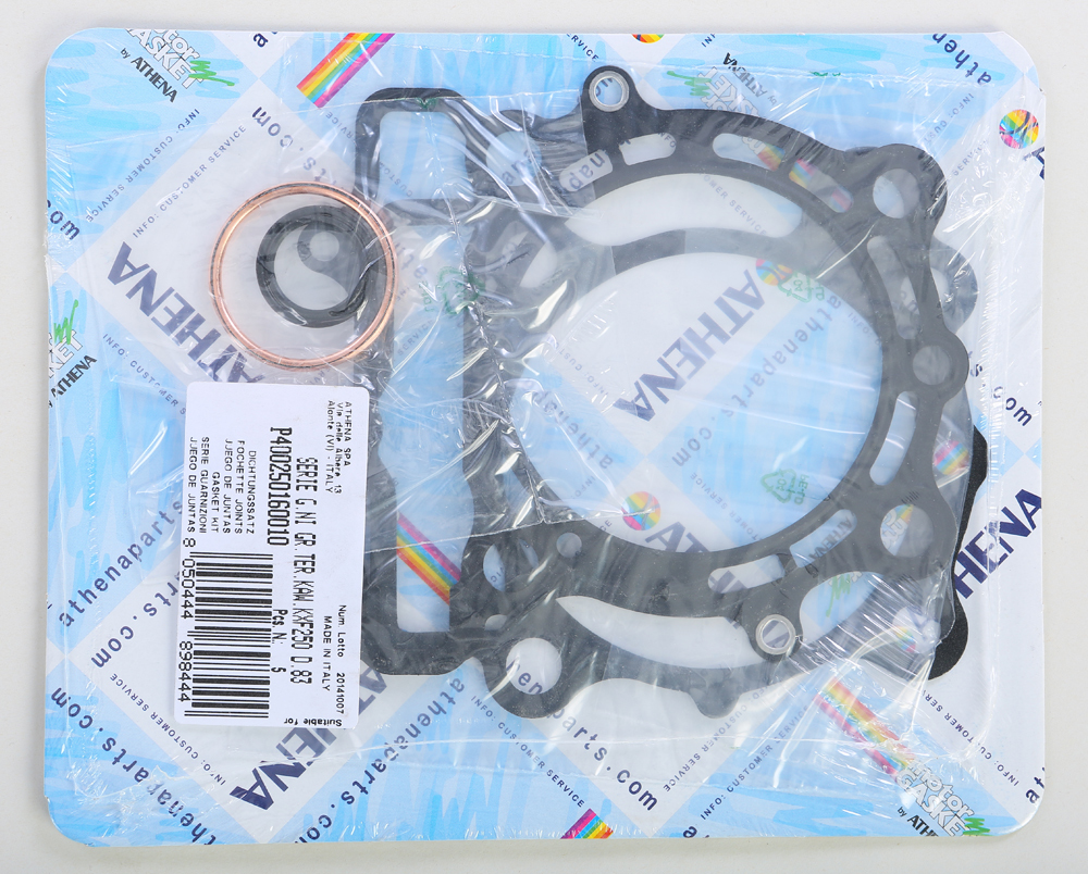 83mm Top End Gasket Kit - For 09-16 Kawasaki KX250F - Click Image to Close