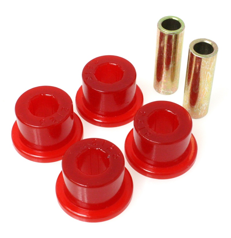 .750 ID x 1.975 OD (Bushing Dims) Red Universal Link - Flange Type Bushiings - Click Image to Close