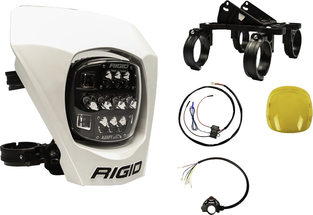 Adapt XE Extreme LED Enduro Moto Headlight Kit - White - Click Image to Close