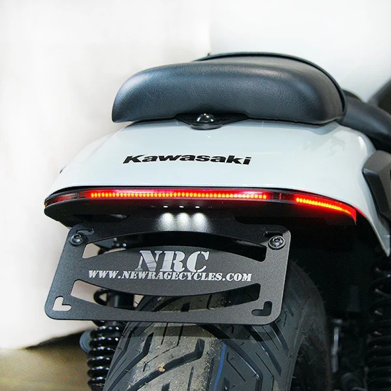 New Rage Fender Eliminator Kit - Plug-n-Play - For 2024+ Kawasaki Eliminator 450 - Click Image to Close