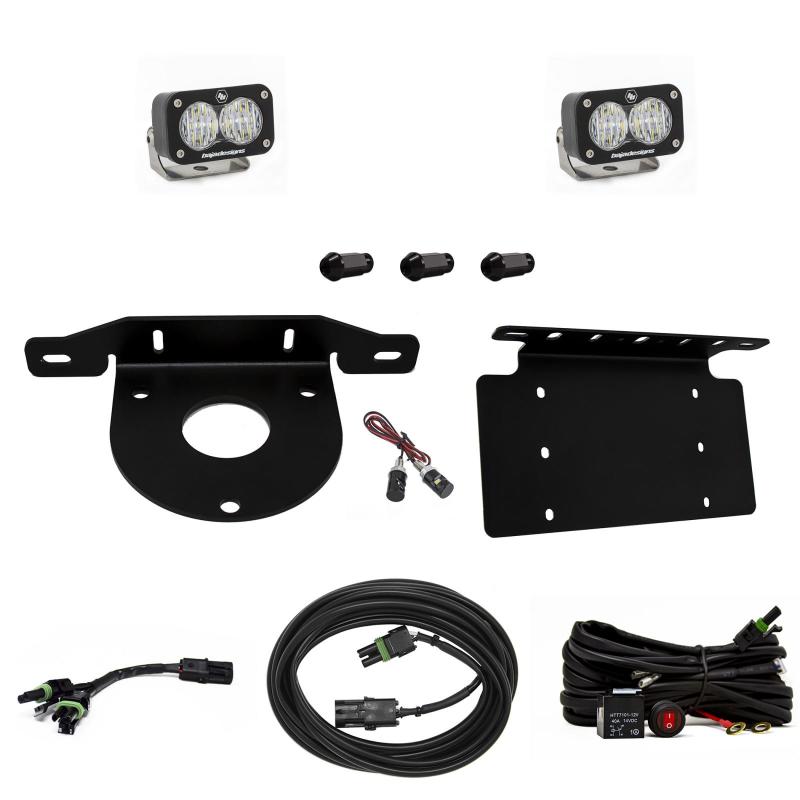 2021+ Ford Bronco Dual S1 Sport W/C Reverse Kit w/Lic Plate w/Upfitter - Click Image to Close