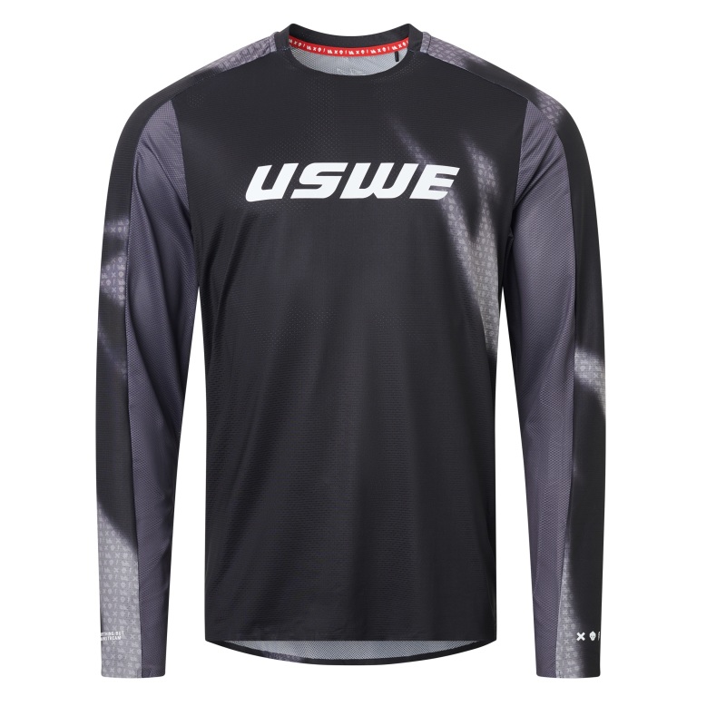 USWE Kalk Off-Road Jersey Adult Black - Large - Click Image to Close