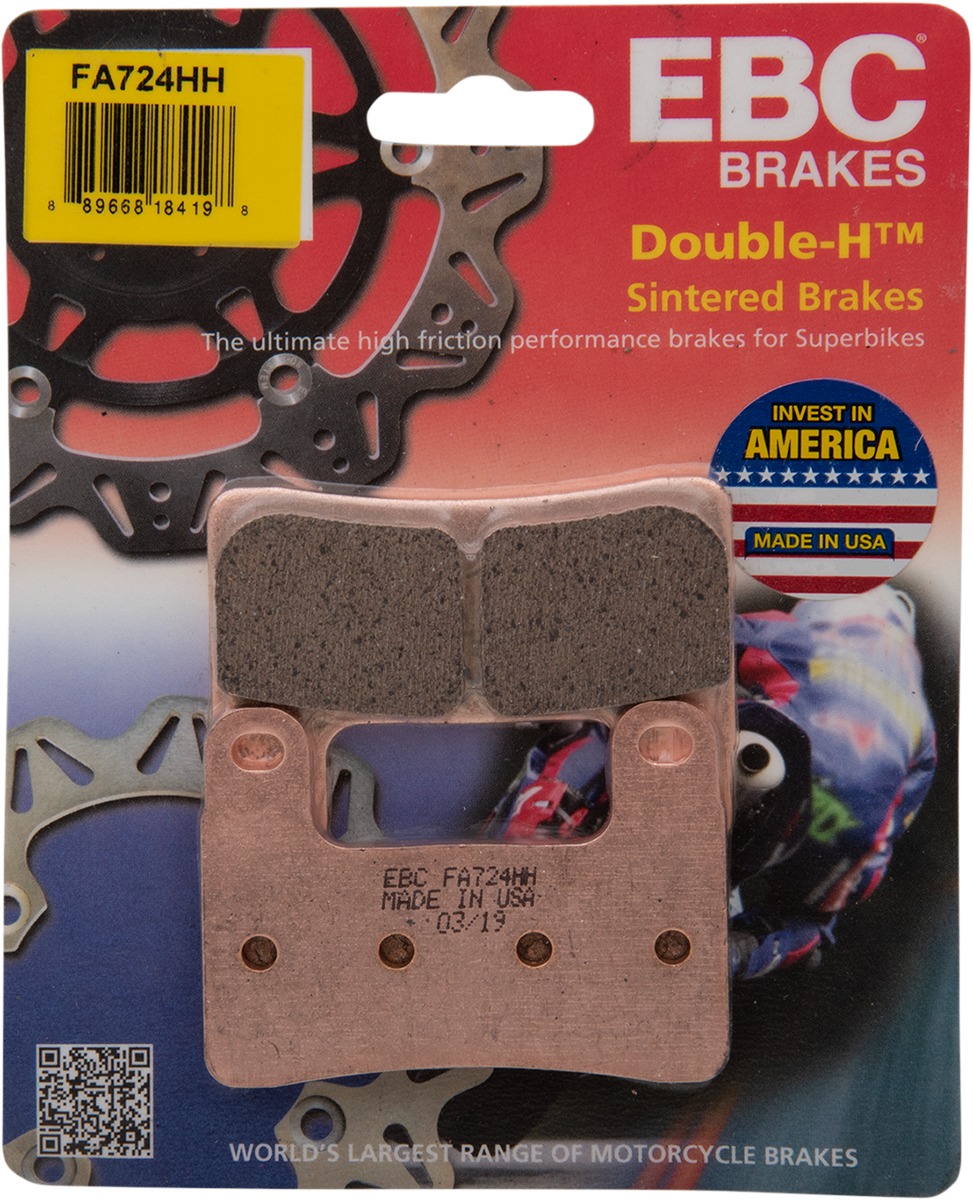 Sintered HH Brake Pads - Fa724Hh Sint Brake Pads - Click Image to Close