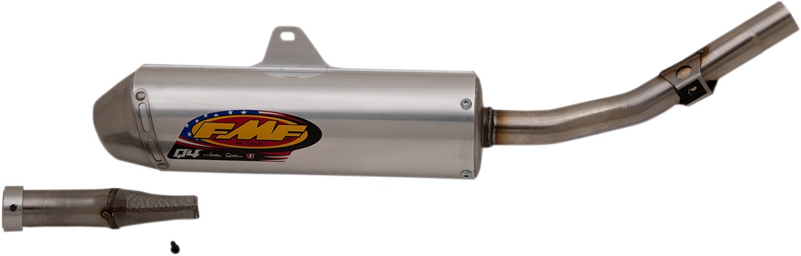 Q4 Slip On Exhaust w/ Spark Arrestor - For 05-22 Yamaha TTR230 - Click Image to Close