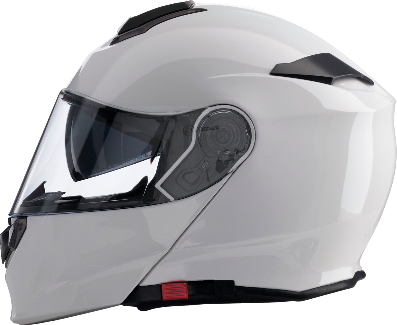 Z1R Solaris 2.0 Modular Helmet White 3XL - Modular helmet with drop-down sun visor - Click Image to Close