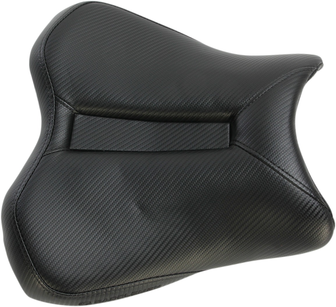 Track CF Plain Solo Seat Black Gel - For 15-18 Yamaha YZF-R1 - Click Image to Close