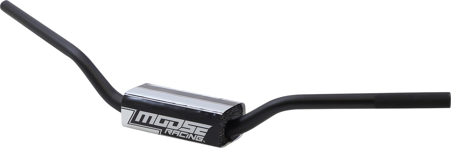 Black Aluminum Handlebar 1-1/8" High/CR Profile - Click Image to Close