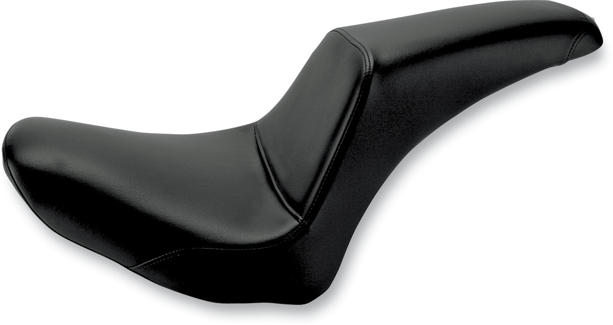 Profiler Smooth 2-Up Seat Black Gel Low - For 06-17 HD FLSTN - Click Image to Close