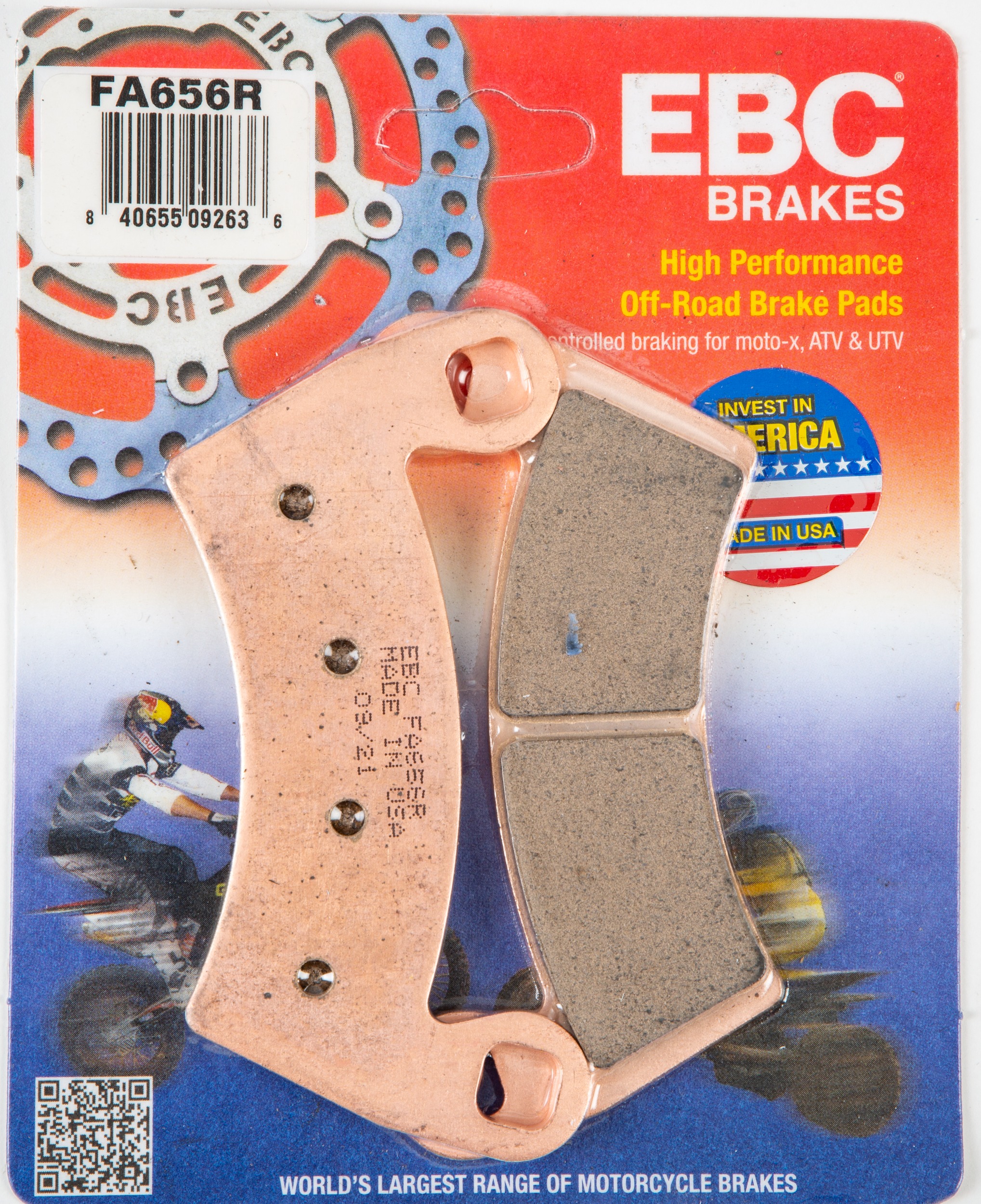 Long Life Sintered Brake Pads - Replaces Polaris 2205949 & 2203747 - Click Image to Close