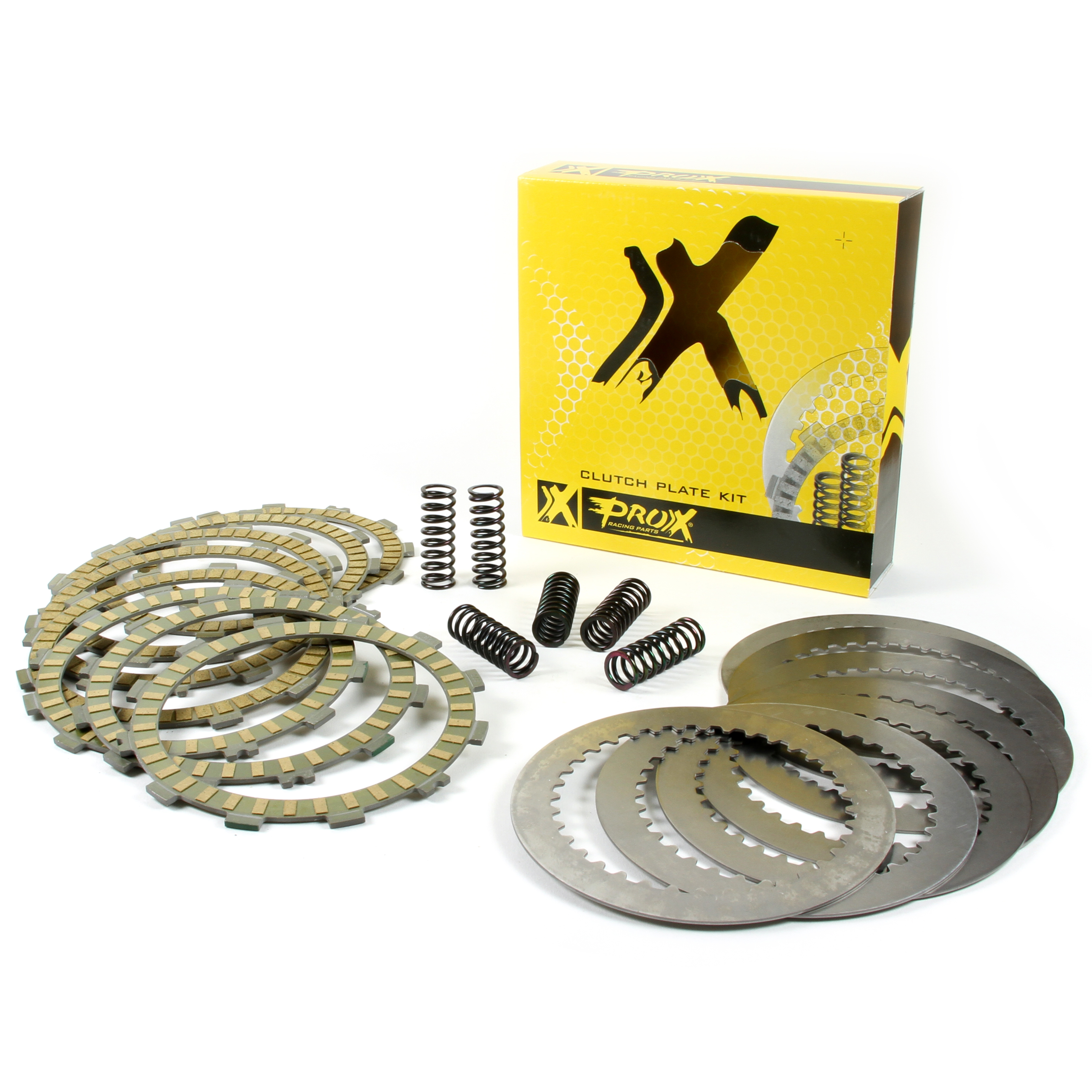 Complete Clutch Plate Set w/Springs - For 08-16 Suzuki RMZ450 - Click Image to Close