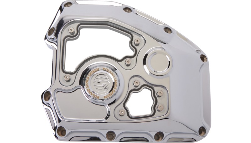 Roland Sands Design Clarity Cam Cover - Chrome - Click Image to Close