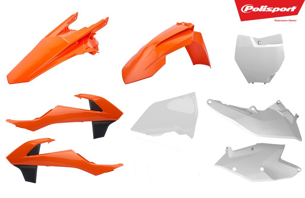 Plastic Body Kit - OE - For 16-18 KTM 125-450 - Click Image to Close