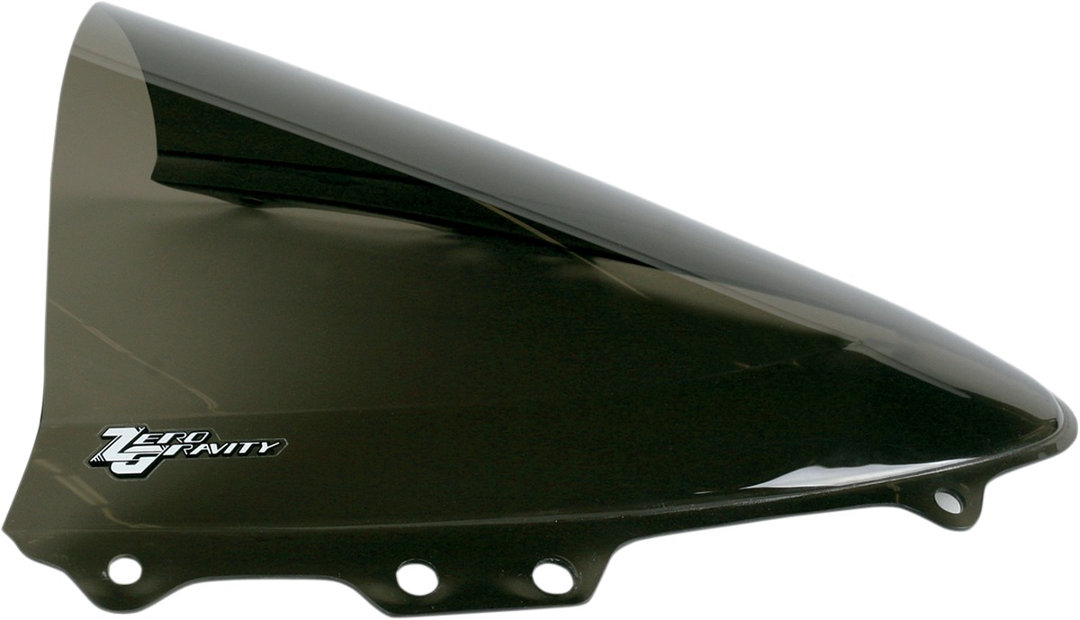 Light Smoke Double Bubble Windscreen - For 04-05 Suzuki GSXR600/750 - Click Image to Close