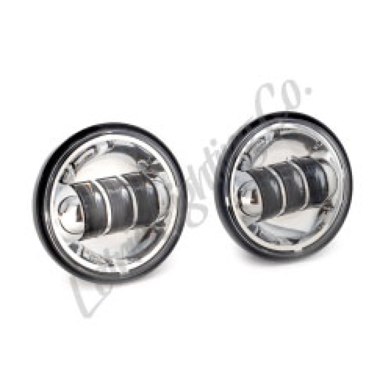 Letric Lighting 4.5in Led Passing Lamps Chr - Click Image to Close