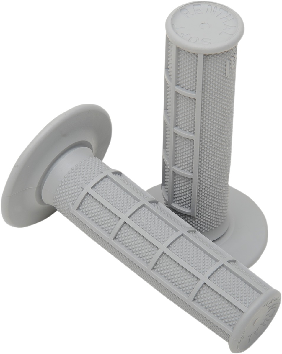 MX Grips Soft Diamond/ Waffle - Light Grey - Click Image to Close