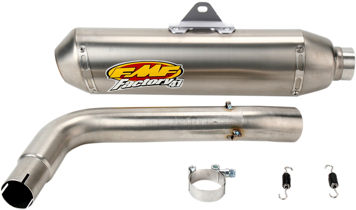 Factory 4.1 Titanium Slip On Exhaust - For 06+ Yamaha Raptor 700 - Click Image to Close