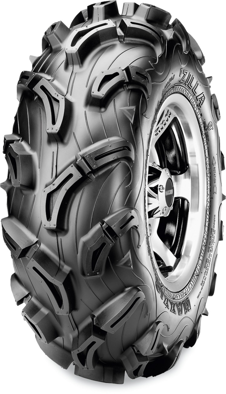 Zilla MU01 23x8-12 ATV/UTV Tubeless 6-Ply Tire - Click Image to Close