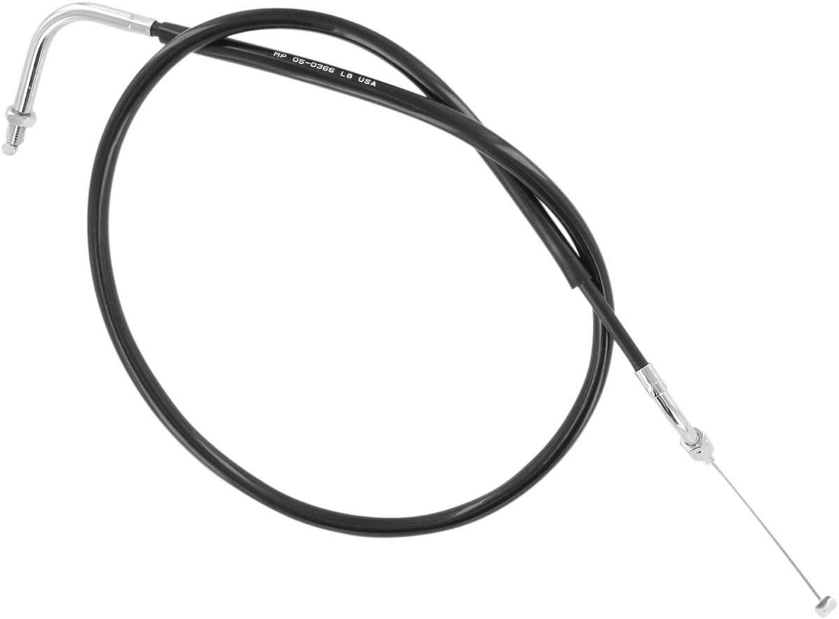 Throttle Push Cables - Throttle Push Suz Blk Vinyl - Click Image to Close