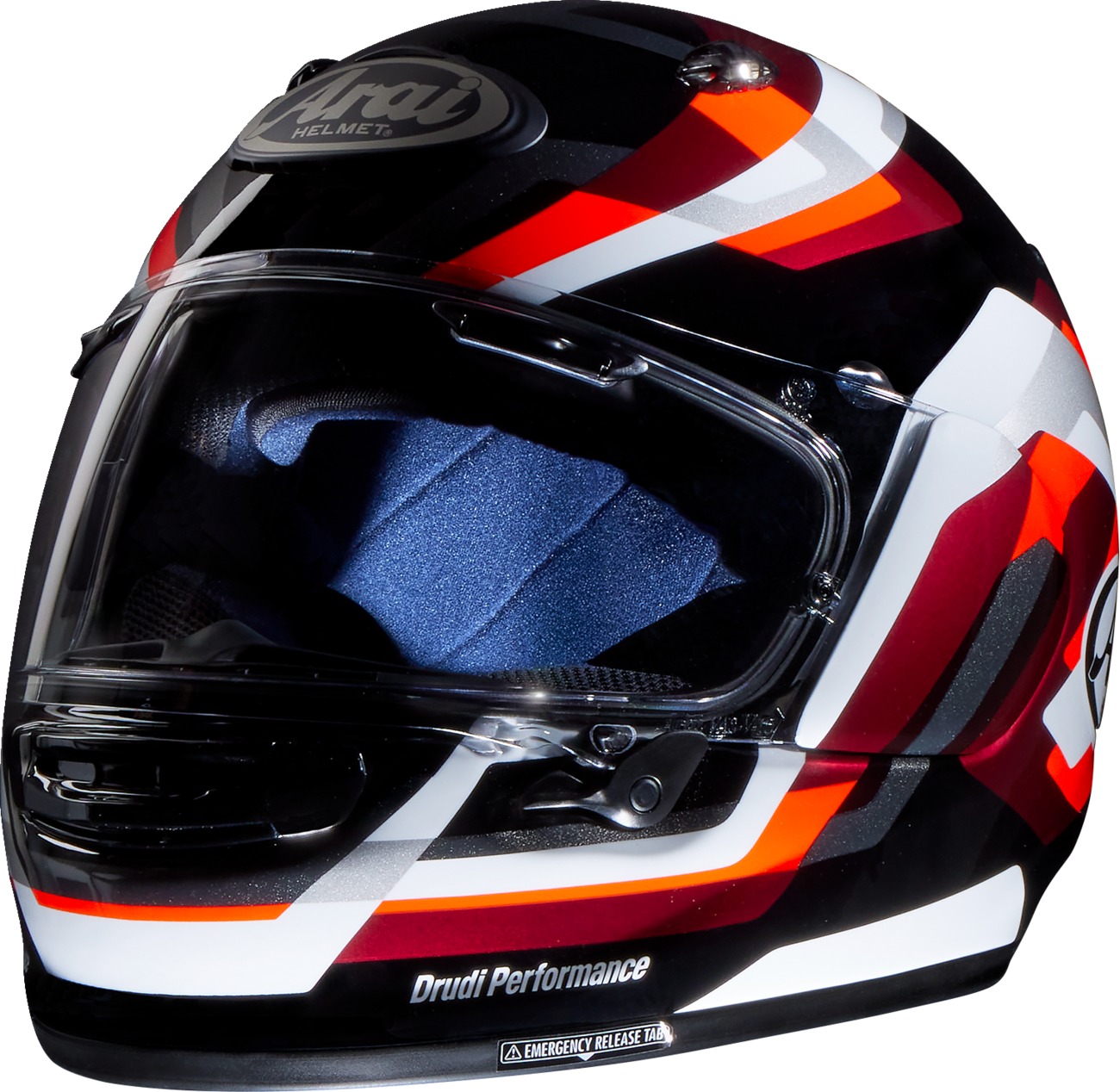 Arai Contour-X Snake Helmet 2XL Red Gloss Unisex - Full face touring helmet with Snake graphic - Click Image to Close