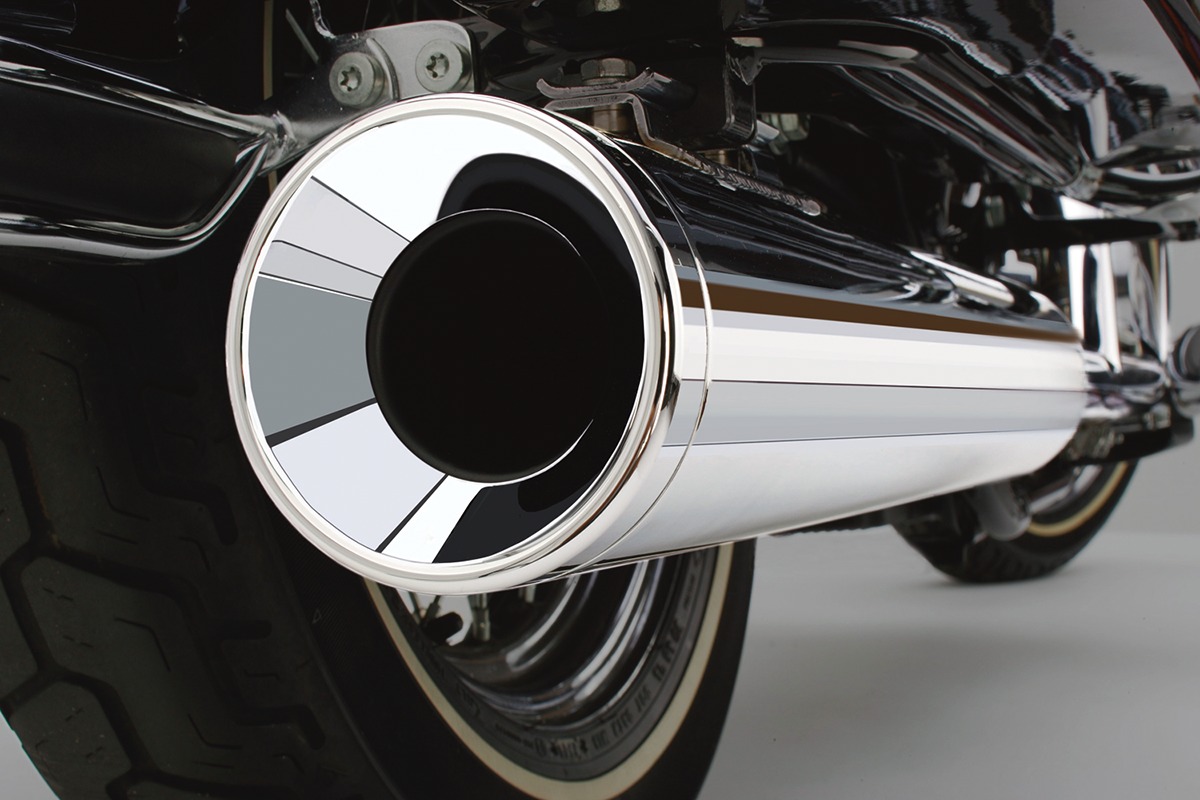 Dragsters Chrome Full Exhaust - For 86-06 H-D FLST & FXST Softails - Click Image to Close