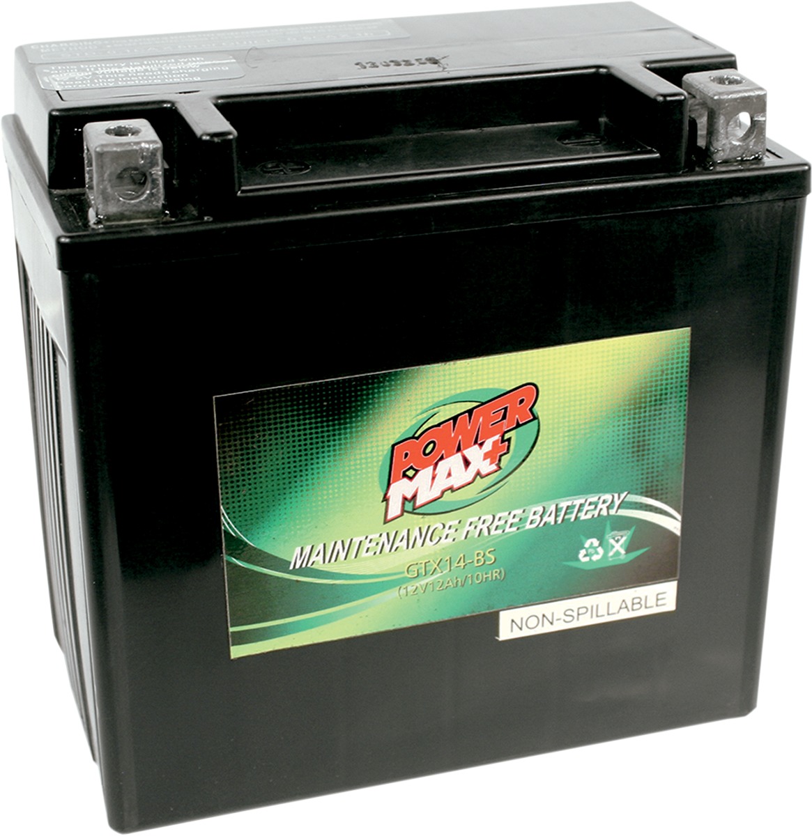 Maintenance Free Sealed Battery - Replaces YTX14-BS - Click Image to Close