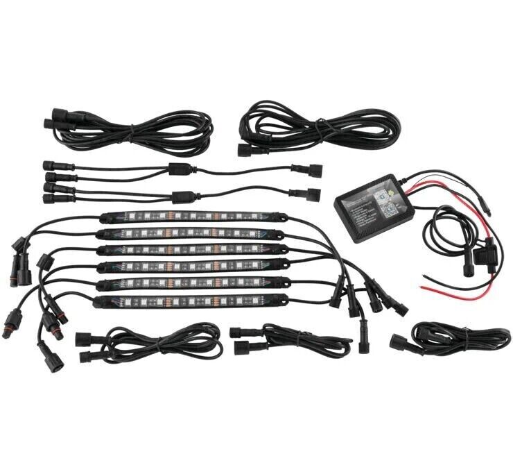 DragonFire Racing Rgb Accent Light Kit Bt 6Pc - Click Image to Close