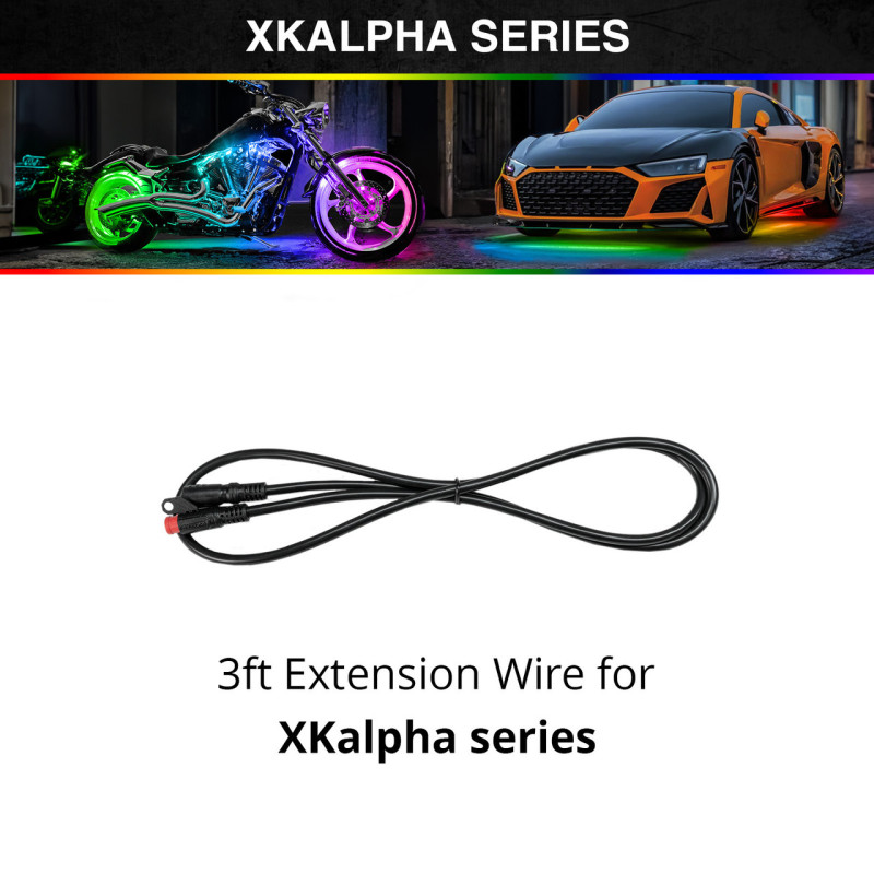 XK Glow 5pin Extension Wire Xkalpha - 12 Ft - Click Image to Close