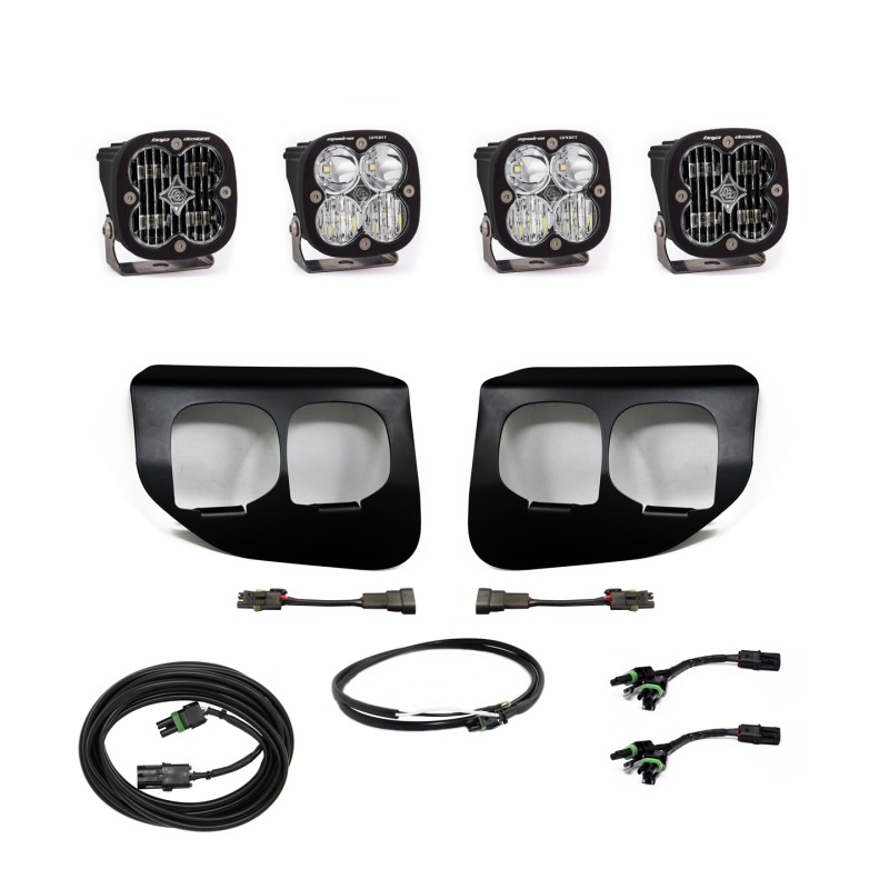 Ford Super Duty (20-On) Fog Lights Dual FPK SAE/Sport DC w/Upfitter - Click Image to Close