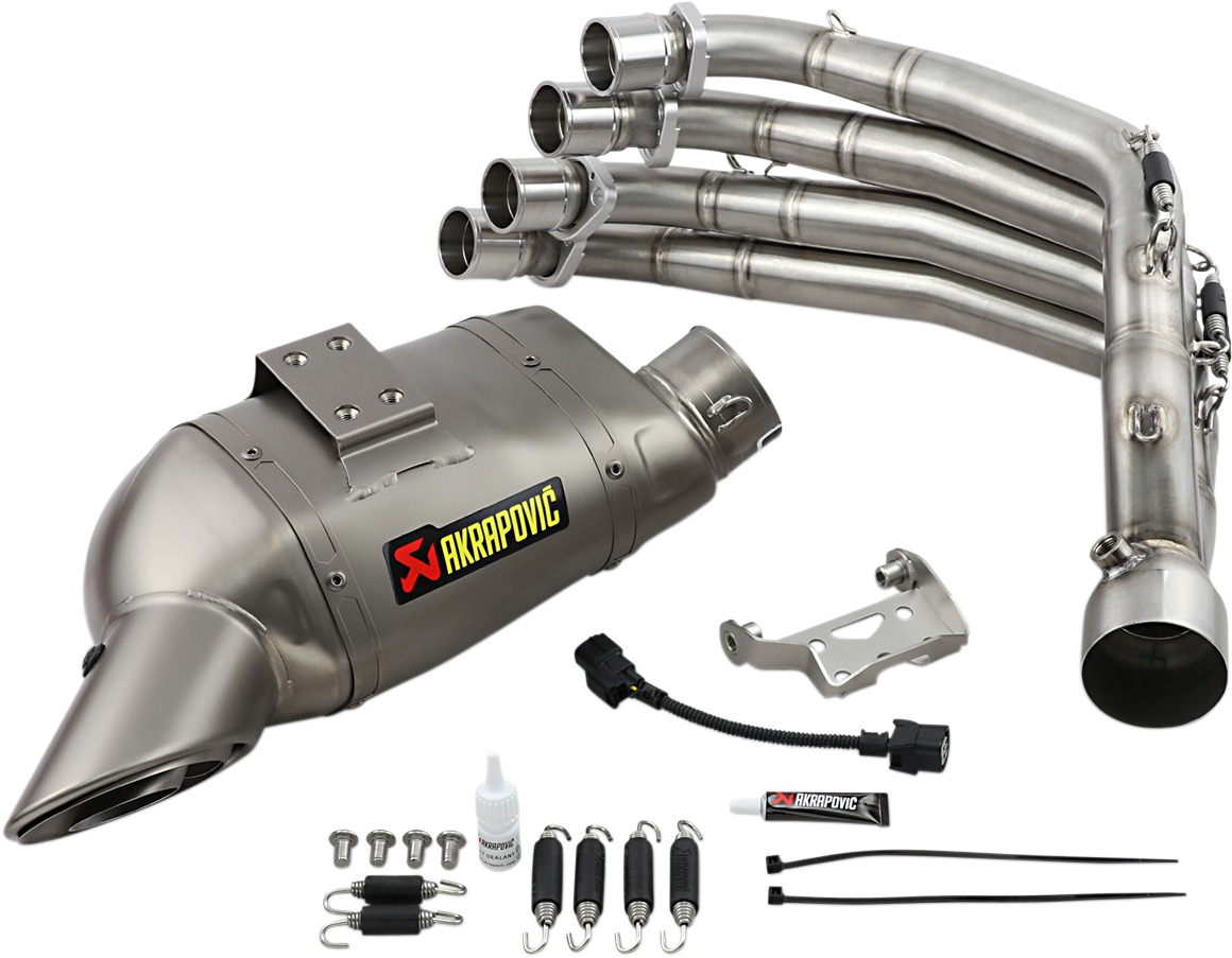 Titanium Racing Full Exhaust - For Honda CB/R 650 R/F - Click Image to Close