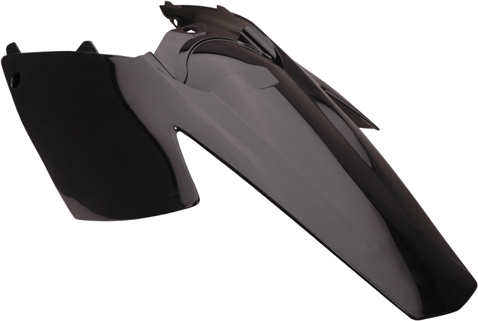 Black Rear Fender / Side Cowling - For 06-07 KTM 200-525 XC - Click Image to Close