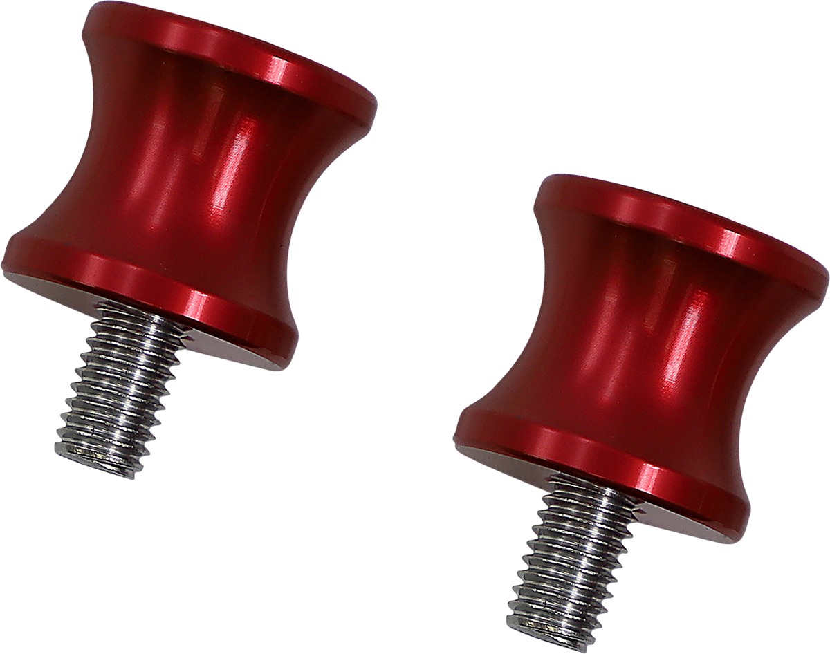 Swingarm Spools - Swingarm Spools-8mm Bolt Red - Click Image to Close