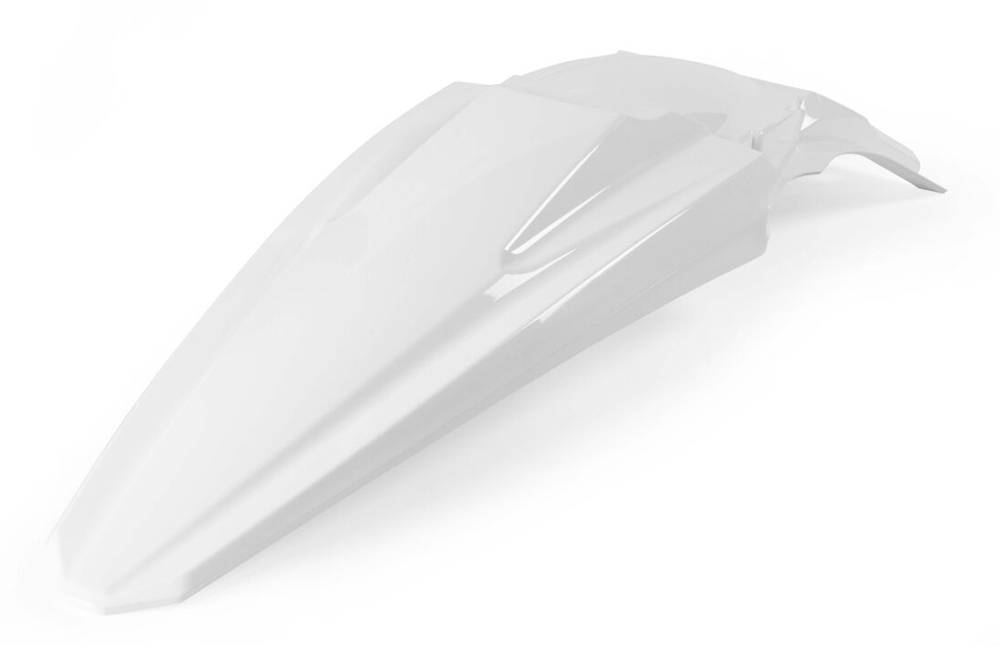 Rear Fender - White - For 17-19 KX250F & 16-19 KX450 - Click Image to Close