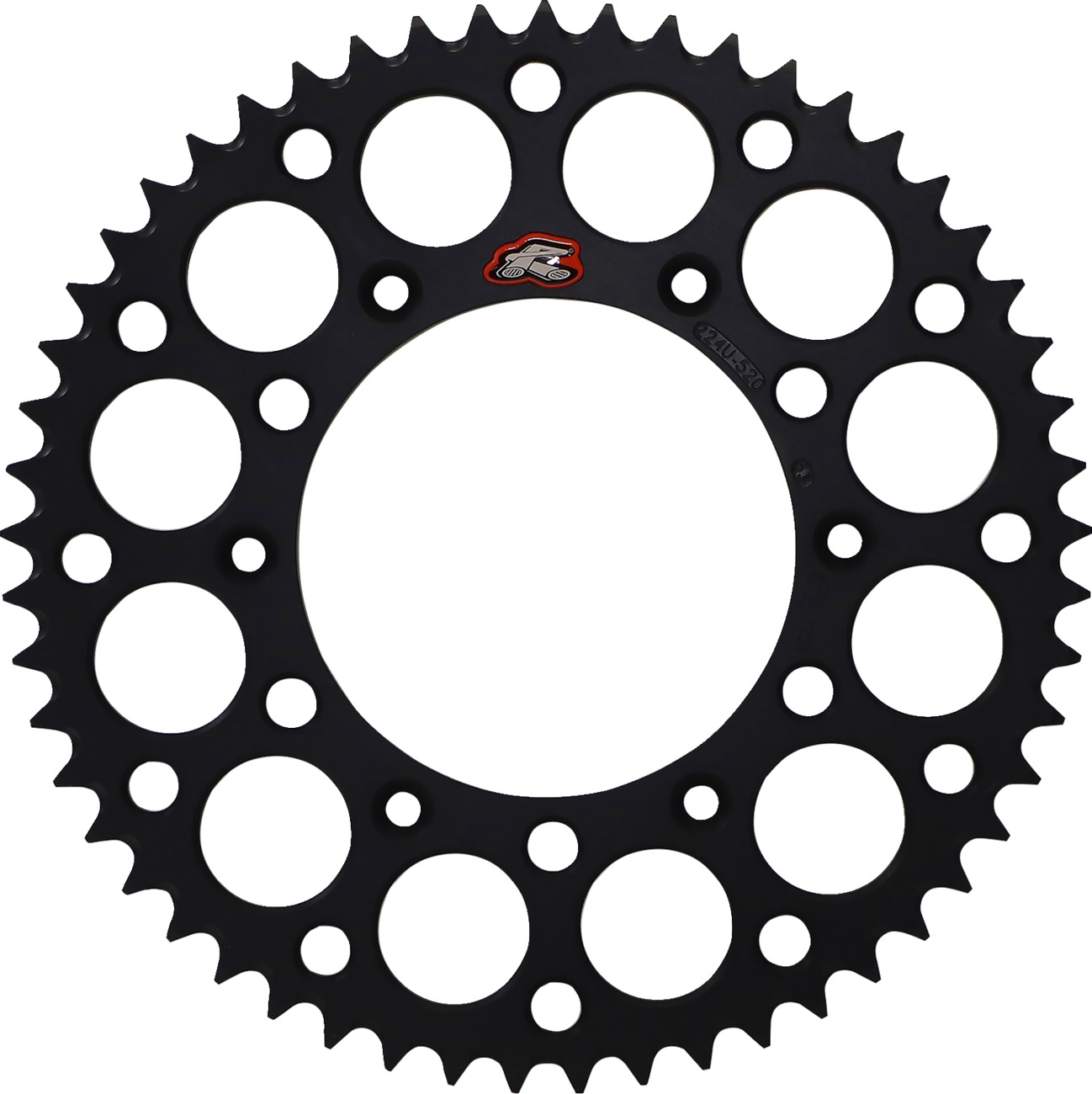 Rear Sprocket - Grooved Black 520-53 Teeth - For 2016/18-19 KTM 125 XC-W/ 250EXC/ 350 EXC-F - Click Image to Close