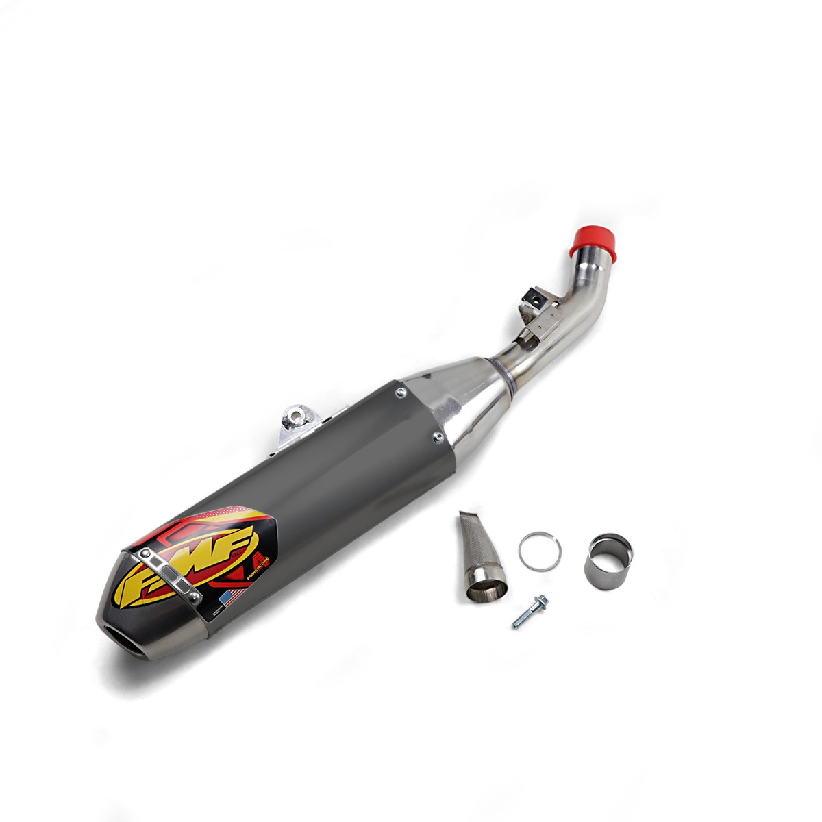 Powercore 4 Hex Slip On Exhaust Muffler - For 19-23 Honda CRF450X - Click Image to Close