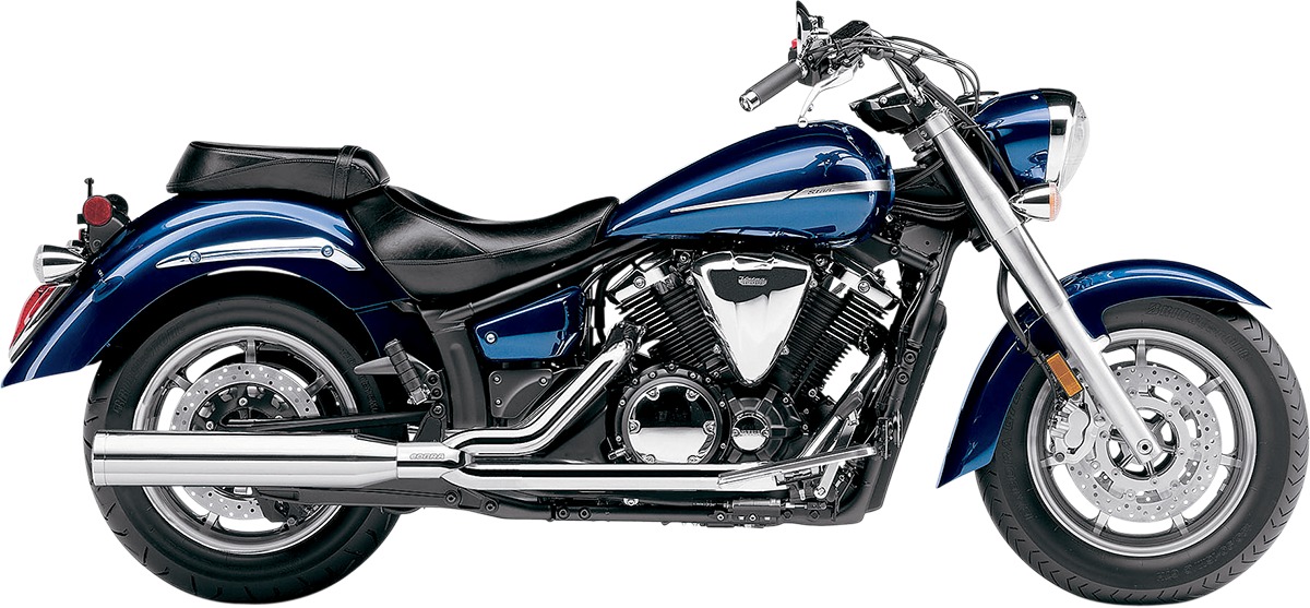 Power Pro HP 2 into 1 Exhaust - For 07-15 Yamaha V-Star 1300 - Click Image to Close