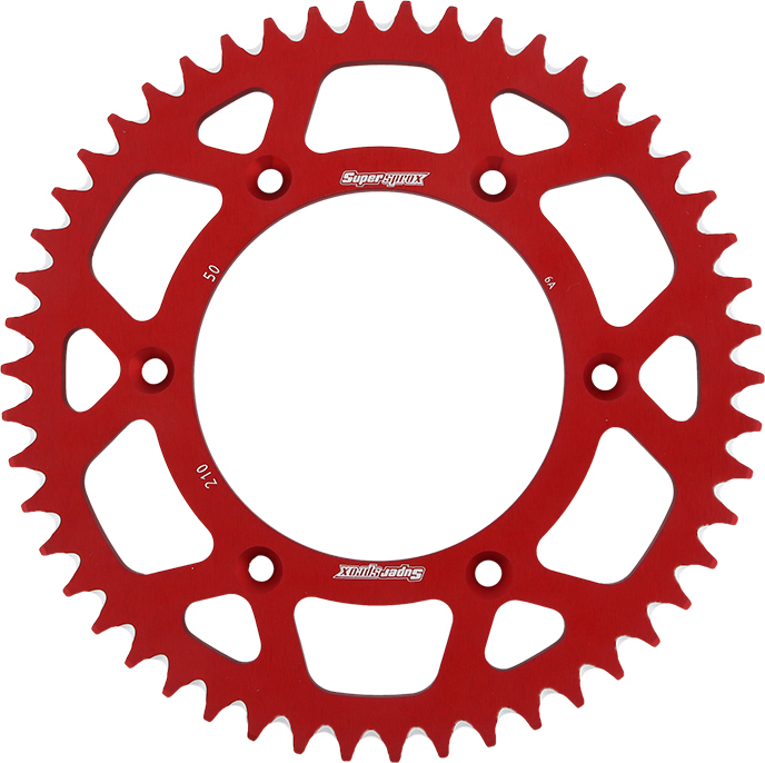 Aluminum Rear Sprocket 50T Red - Click Image to Close