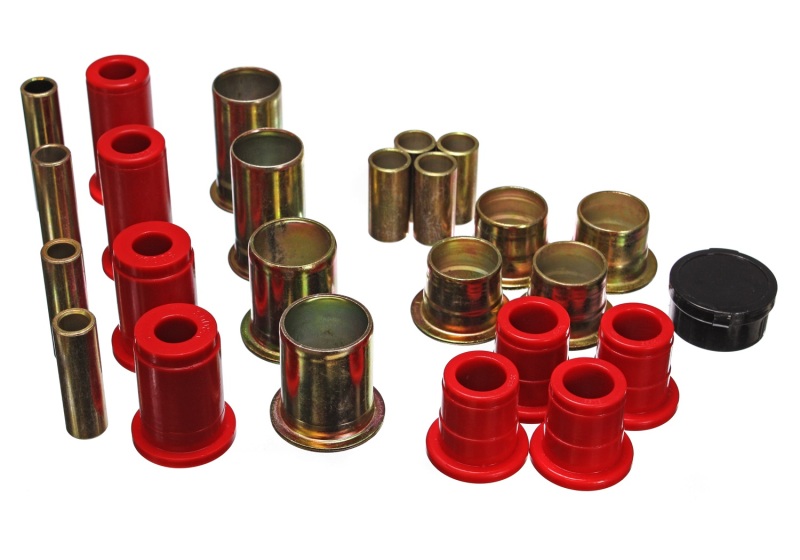 82-04 Ford Blazer/S10/S15 PickUp 2WD Red Front Control Arm Bushing Set - Click Image to Close