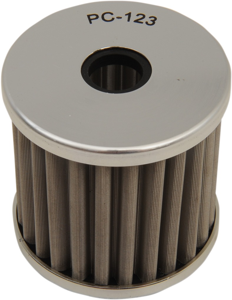 FLO Reusable Stainless Steel Oil Filter - Replaces Kawasaki 16099-004 - Click Image to Close